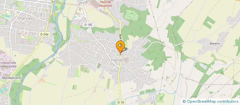 localisation de l'entreprise MONSIEUR MOHAMED KHELIFI à TIGNIEU-JAMEYZIEU