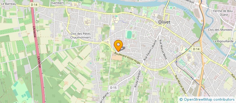 localisation de l'entreprise MONSIEUR MOHAMED KHELIFI à OLIVET