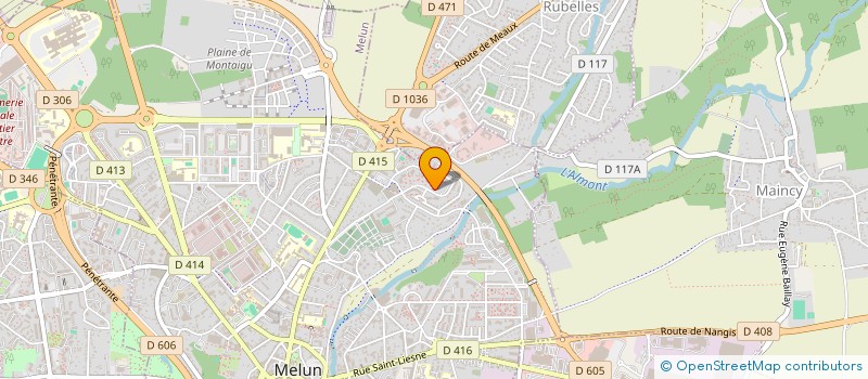localisation de l'entreprise MONSIEUR MOHAMED KHELIL  MELUN
