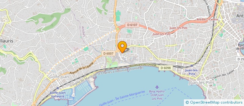 localisation de l'entreprise MONSIEUR MOHAMED KHELLIFI à ANTIBES