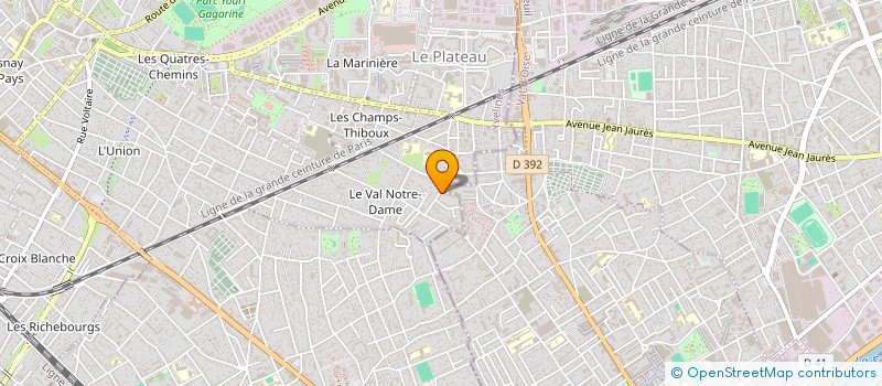 localisation de l'entreprise MONSIEUR MOHAMED KHERREBI  HOUILLES