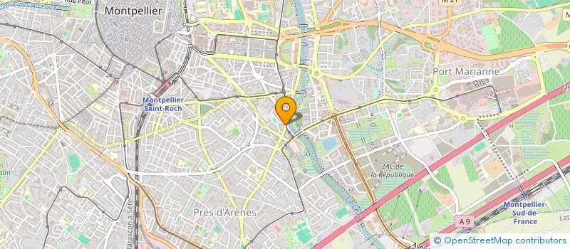 localisation de l'entreprise MONSIEUR MOHAMED KHESS  MONTPELLIER