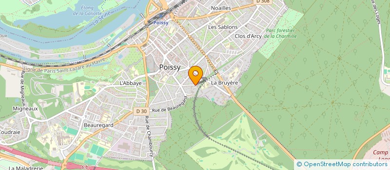 localisation de l'entreprise MONSIEUR MOHAMED KHETTAF  POISSY