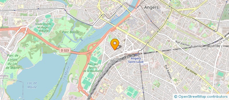 localisation de l'entreprise MONSIEUR MOHAMED KHORCHANI à ANGERS