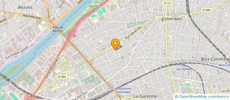 localisation de l'entreprise MONSIEUR MOHAMED KHORCHANI à COLOMBES