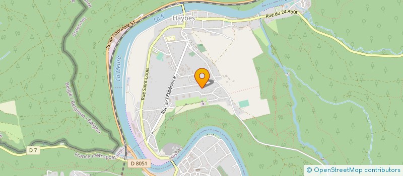 localisation de l'entreprise MONSIEUR MOHAMED KHOUCHANE  HAYBES