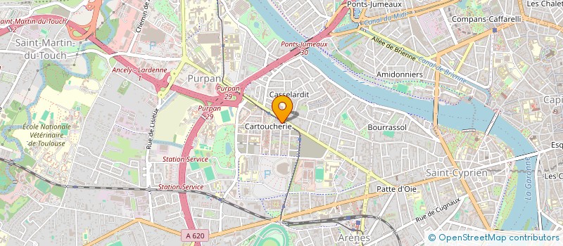 localisation de l'entreprise MONSIEUR MOHAMED KHOUI  TOULOUSE