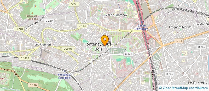localisation de l'entreprise MONSIEUR MOHAMED KHOUILDI à FONTENAY-SOUS-BOIS
