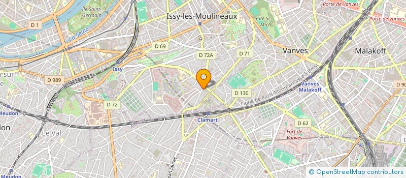 localisation de l'entreprise MONSIEUR MOHAMED KIKAL  ISSY-LES-MOULINEAUX