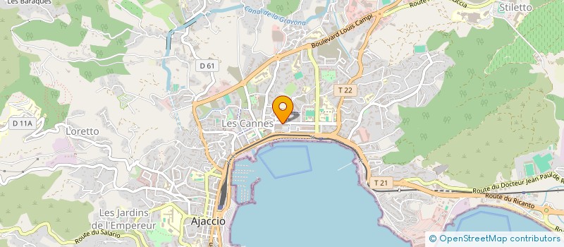 localisation de l'entreprise MONSIEUR MOHAMED KIKIH à AJACCIO
