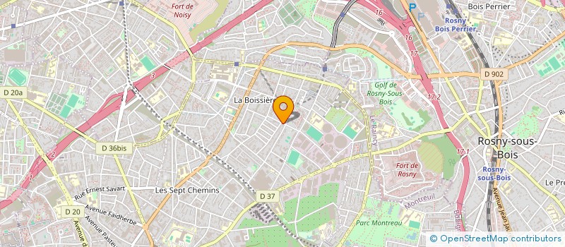 localisation de l'entreprise MONSIEUR MOHAMED KILALI à MONTREUIL