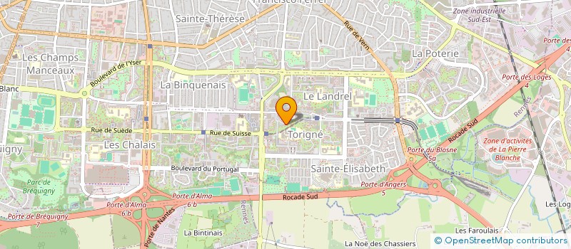 localisation de l'entreprise MONSIEUR MOHAMED KISSI BAH à RENNES