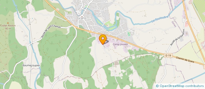 localisation de l'entreprise MONSIEUR MOHAMED KLAI  GRANS