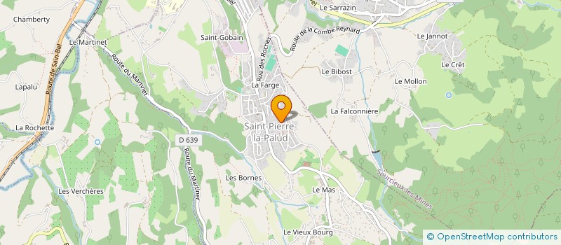 localisation de l'entreprise MONSIEUR MOHAMED KMIHA  SAINT-PIERRE-LA-PALUD