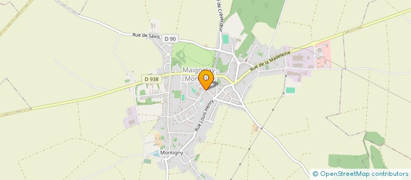 localisation de l'entreprise MONSIEUR MOHAMED KNIS  MAIGNELAY-MONTIGNY