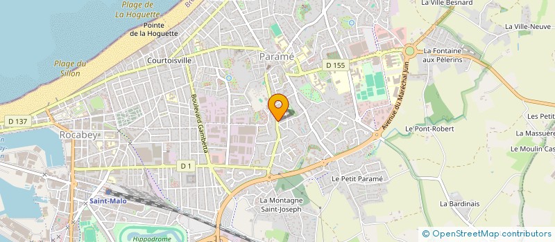 localisation de l'entreprise MONSIEUR MOHAMED KOLLI  SAINT-MALO