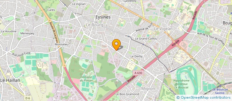 localisation de l'entreprise MONSIEUR MOHAMED KONATE  EYSINES