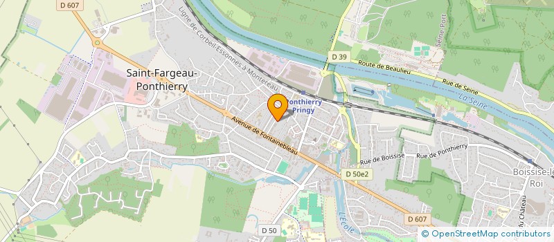 localisation de l'entreprise MONSIEUR MOHAMED KONATE  SAINT-FARGEAU-PONTHIERRY