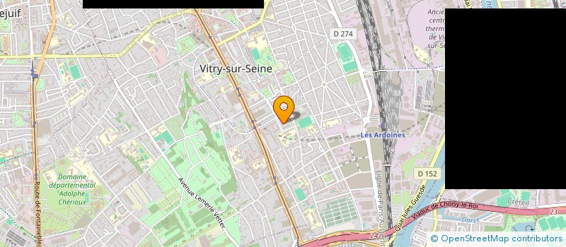 localisation de l'entreprise MONSIEUR MOHAMED KONE  VITRY-SUR-SEINE