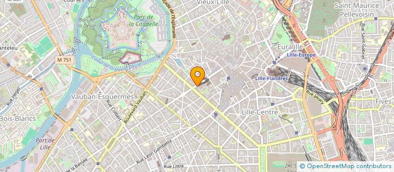 localisation de l'entreprise MONSIEUR MOHAMED KONE  LILLE