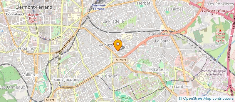 localisation de l'entreprise MONSIEUR MOHAMED KONE  CLERMONT-FERRAND