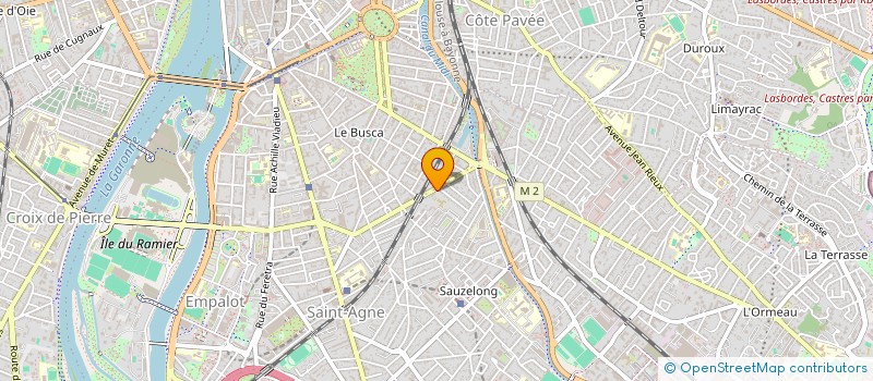 localisation de l'entreprise MONSIEUR MOHAMED KORCHID  TOULOUSE