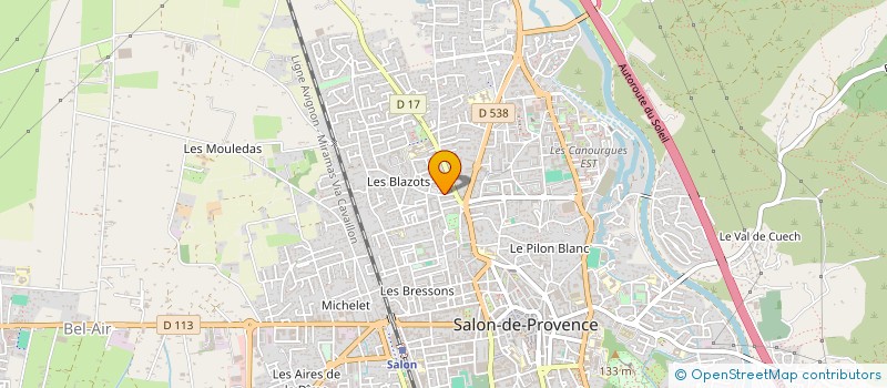 localisation de l'entreprise MONSIEUR MOHAMED KORIEB  SALON-DE-PROVENCE