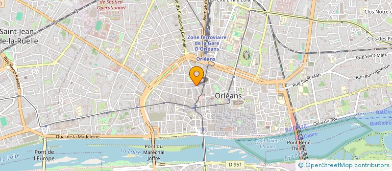 localisation de l'entreprise MONSIEUR MOHAMED-KOSSEILLAH BENSEDDIK  ORLEANS