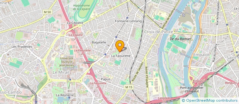 localisation de l'entreprise MONSIEUR MOHAMED KOUACHE à TOULOUSE