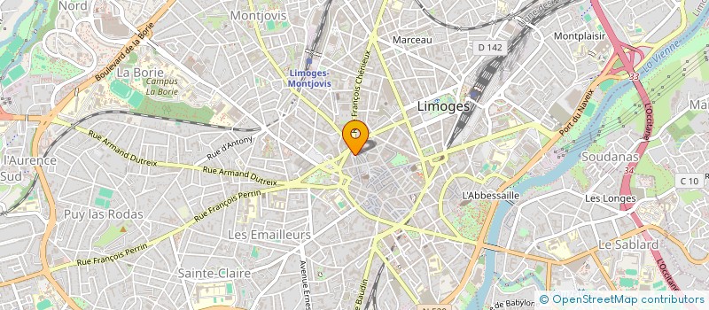 localisation de l'entreprise MONSIEUR MOHAMED KOUCHA à LIMOGES