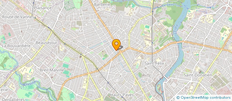 localisation de l'entreprise MONSIEUR MOHAMED KOUIRI à NANTES