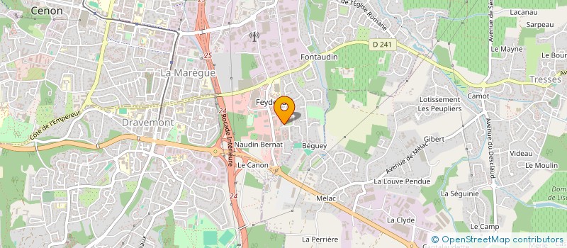 localisation de l'entreprise MONSIEUR MOHAMED KOUISSI  ARTIGUES-PRES-BORDEAUX