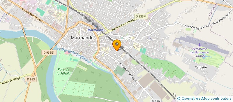 localisation de l'entreprise MONSIEUR MOHAMED KOUKIRI à MARMANDE
