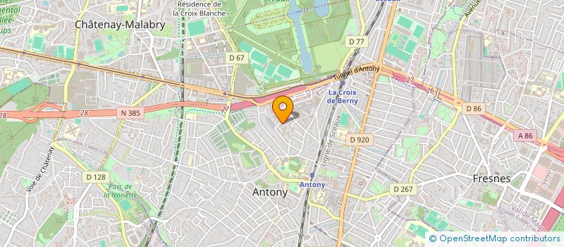 localisation de l'entreprise MONSIEUR MOHAMED KOULOUGHLI à ANTONY