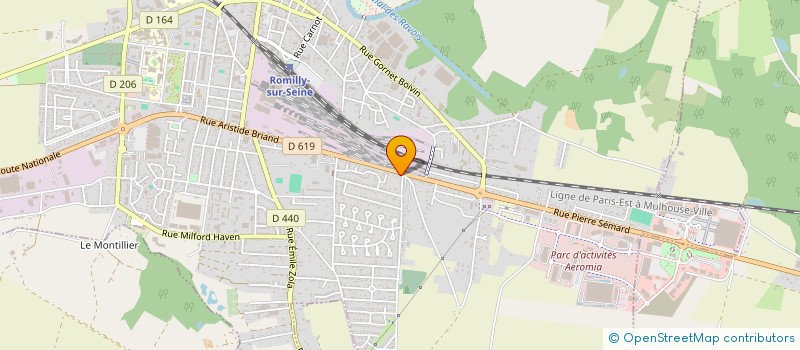 localisation de l'entreprise MONSIEUR MOHAMED KOUROUMA  ROMILLY-SUR-SEINE