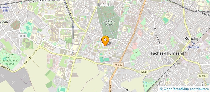 localisation de l'entreprise MONSIEUR MOHAMED KOUROUMA à LILLE