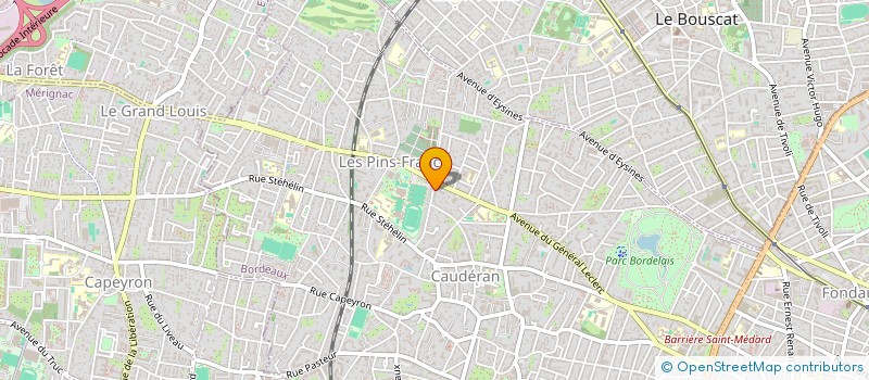 localisation de l'entreprise MONSIEUR MOHAMED KOURTICHE  CESTAS