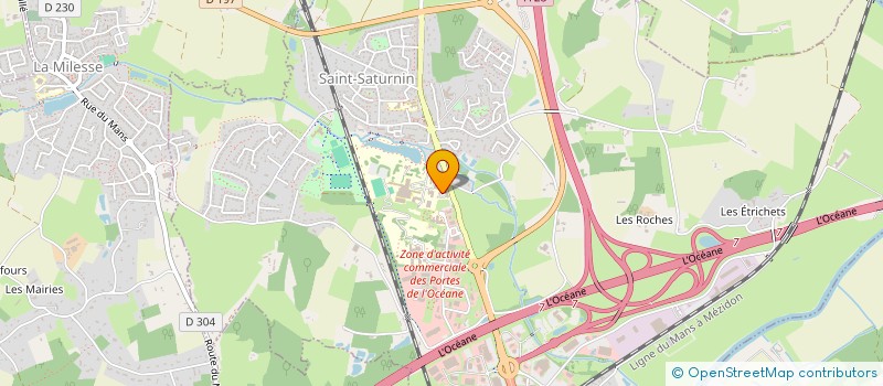 localisation de l'entreprise MONSIEUR MOHAMED KOUYATE à SAINT-SATURNIN