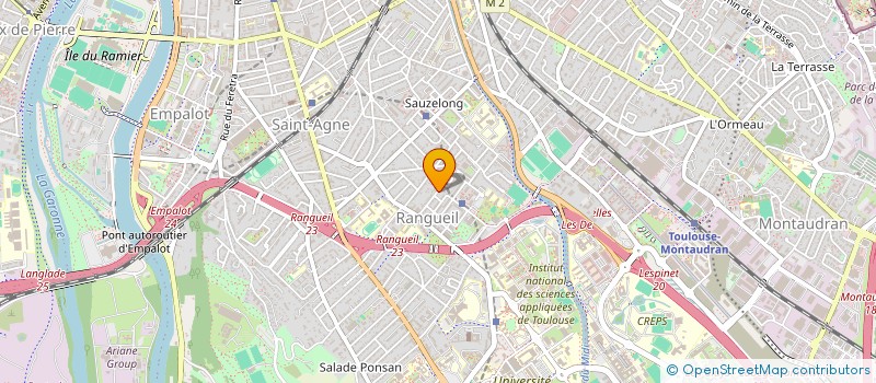 localisation de l'entreprise MONSIEUR MOHAMED KRARMOUCH  TOULOUSE