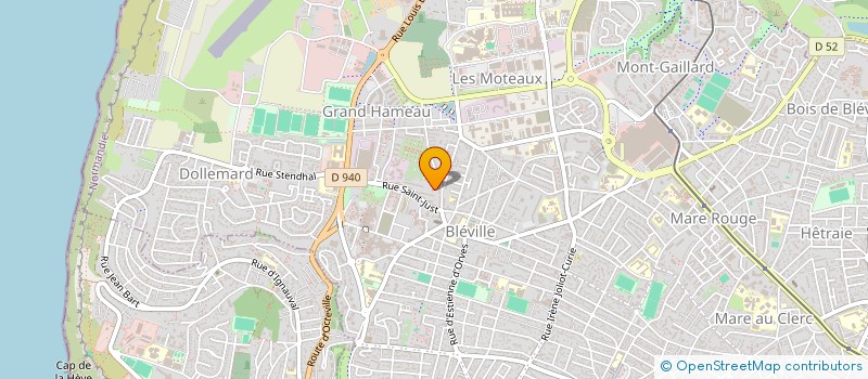 localisation de l'entreprise MONSIEUR MOHAMED KRUOSH  LE HAVRE