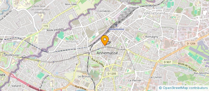 localisation de l'entreprise MONSIEUR MOHAMED KSIKSI  ANNEMASSE