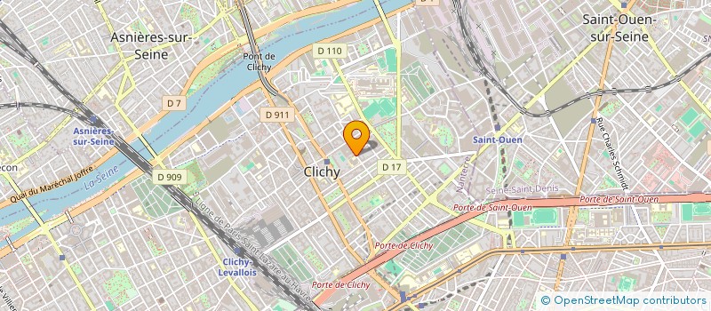 localisation de l'entreprise MONSIEUR MOHAMED KTITI à CLICHY