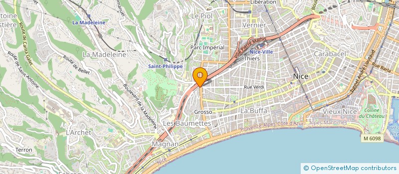localisation de l'entreprise MONSIEUR MOHAMED L'GHOUL à NICE