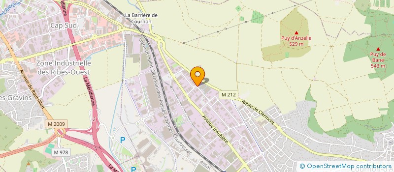 localisation de l'entreprise MONSIEUR MOHAMED LAACHIR  COURNON-D'AUVERGNE