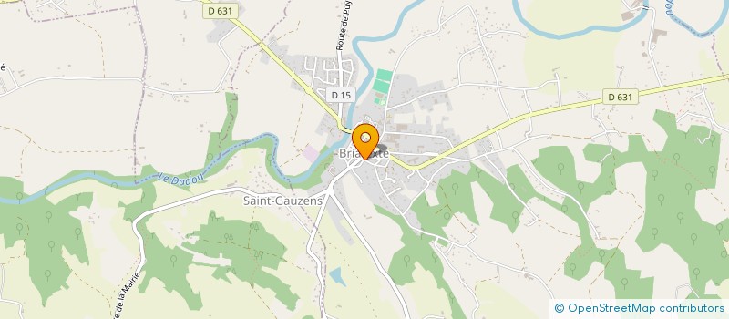 localisation de l'entreprise MONSIEUR MOHAMED LAADEL  BRIATEXTE