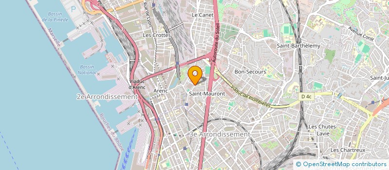 localisation de l'entreprise MONSIEUR MOHAMED LAALMI  MARSEILLE