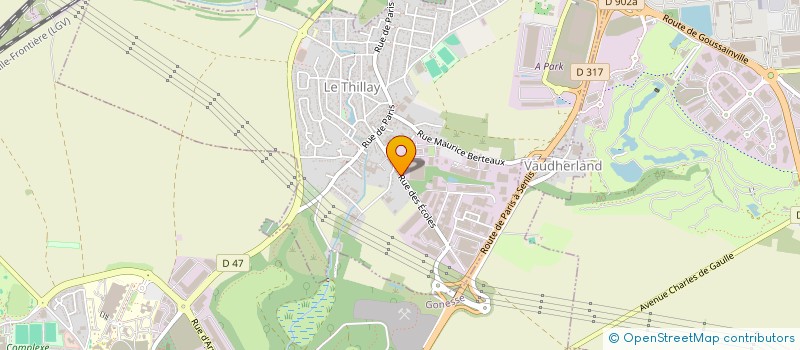 localisation de l'entreprise MONSIEUR MOHAMED LAANEB à LE THILLAY