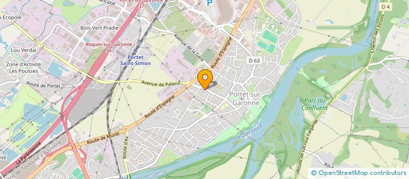 localisation de l'entreprise MONSIEUR MOHAMED LAAWINE  PORTET-SUR-GARONNE