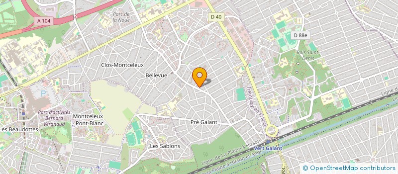 localisation de l'entreprise MONSIEUR MOHAMED LAAZ à VILLEPINTE