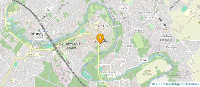 localisation de l'entreprise MONSIEUR MOHAMED LABAOUI à EPINAY-SOUS-SENART